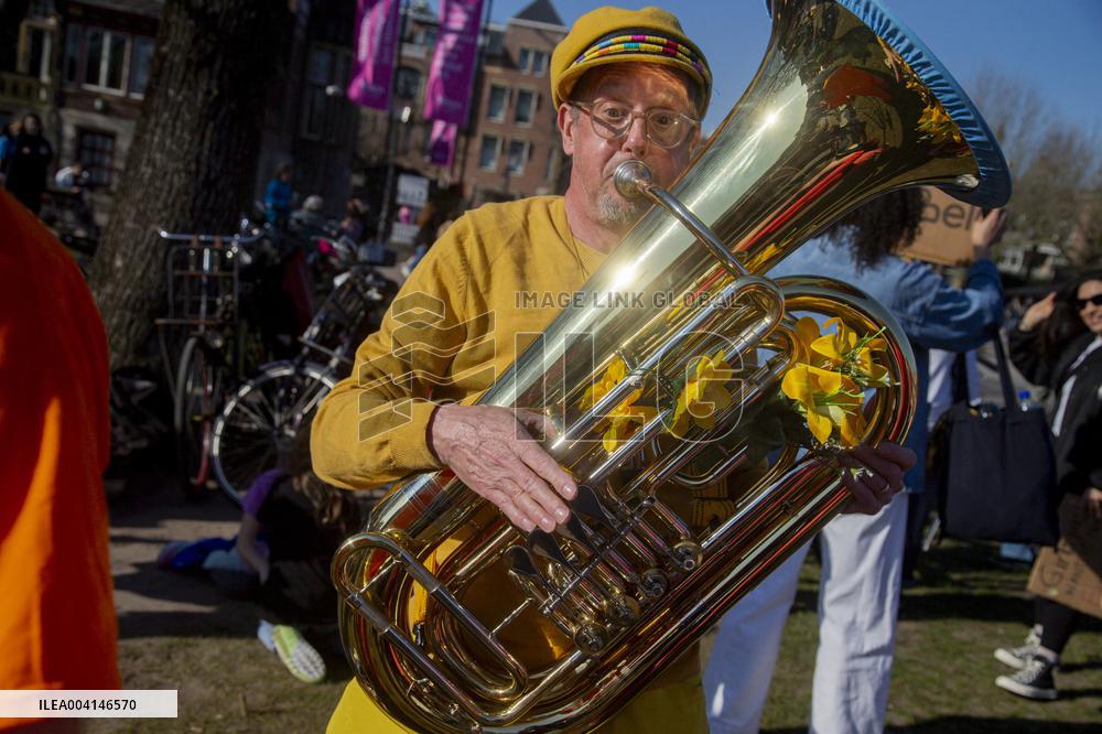 International Womens Day in Amsterdam