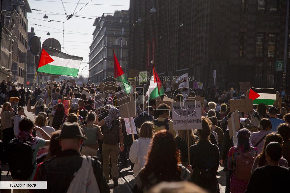 International Womens Day in Amsterdam