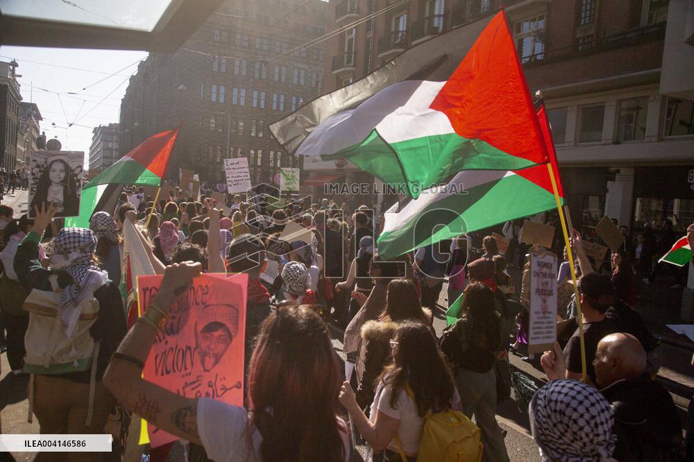 International Womens Day in Amsterdam