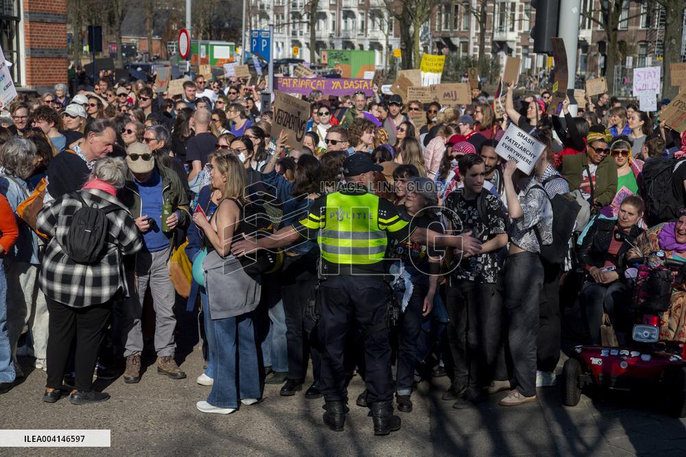 International Womens Day in Amsterdam