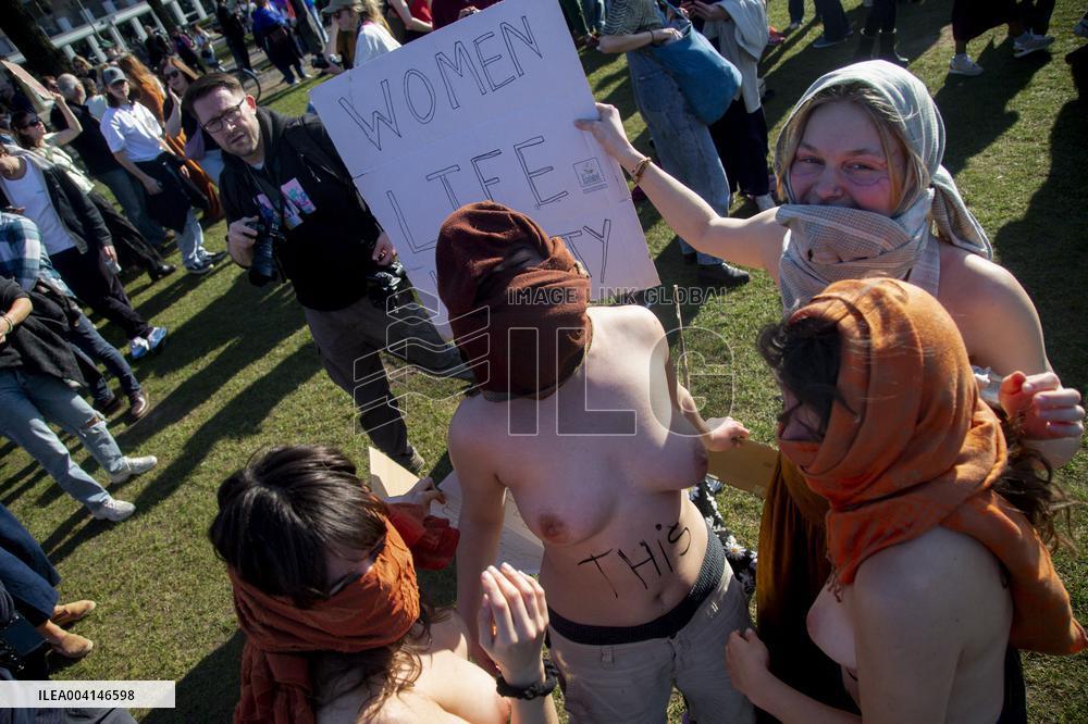 International Womens Day in Amsterdam