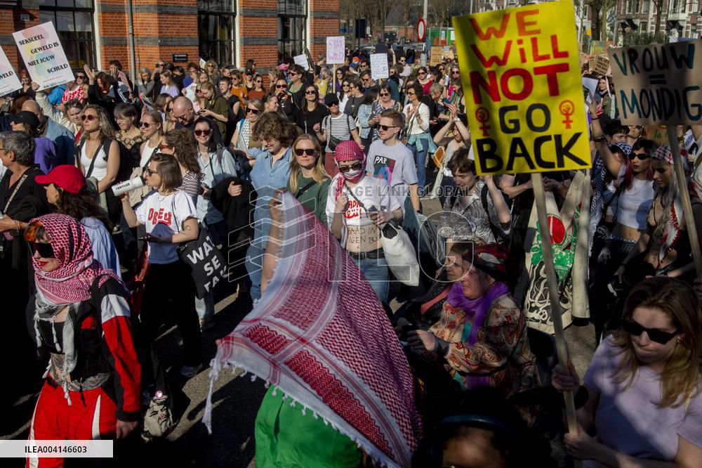 International Womens Day in Amsterdam
