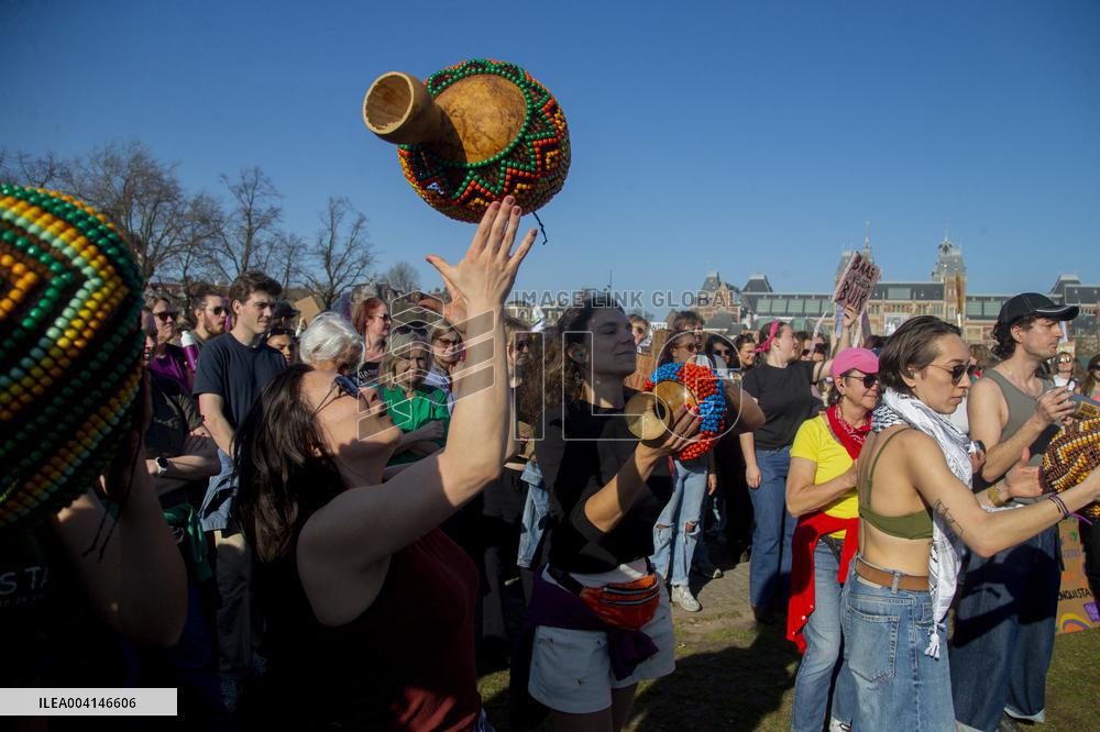International Womens Day in Amsterdam