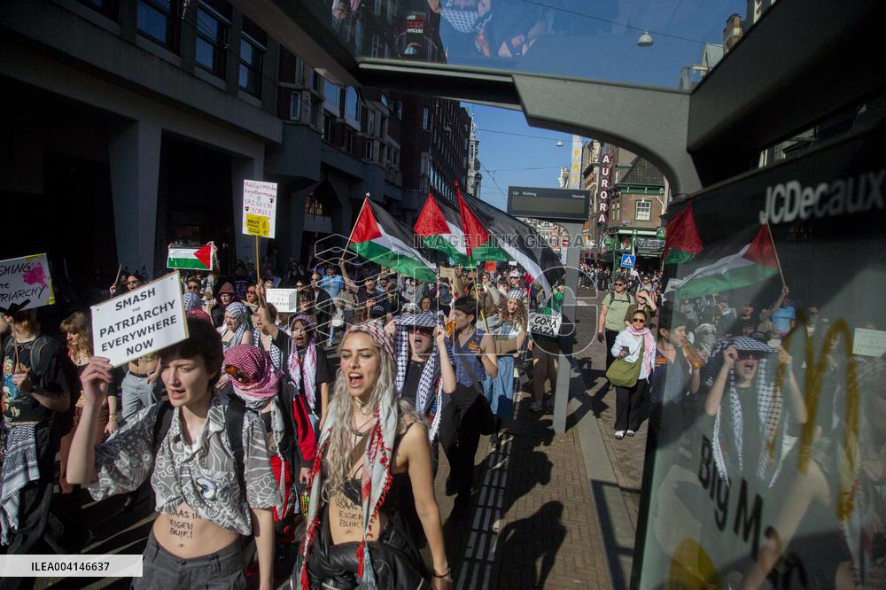 International Womens Day in Amsterdam