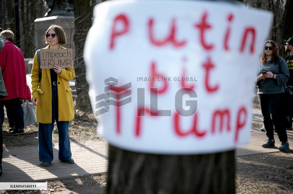 Rally at US Embassy in Kyiv