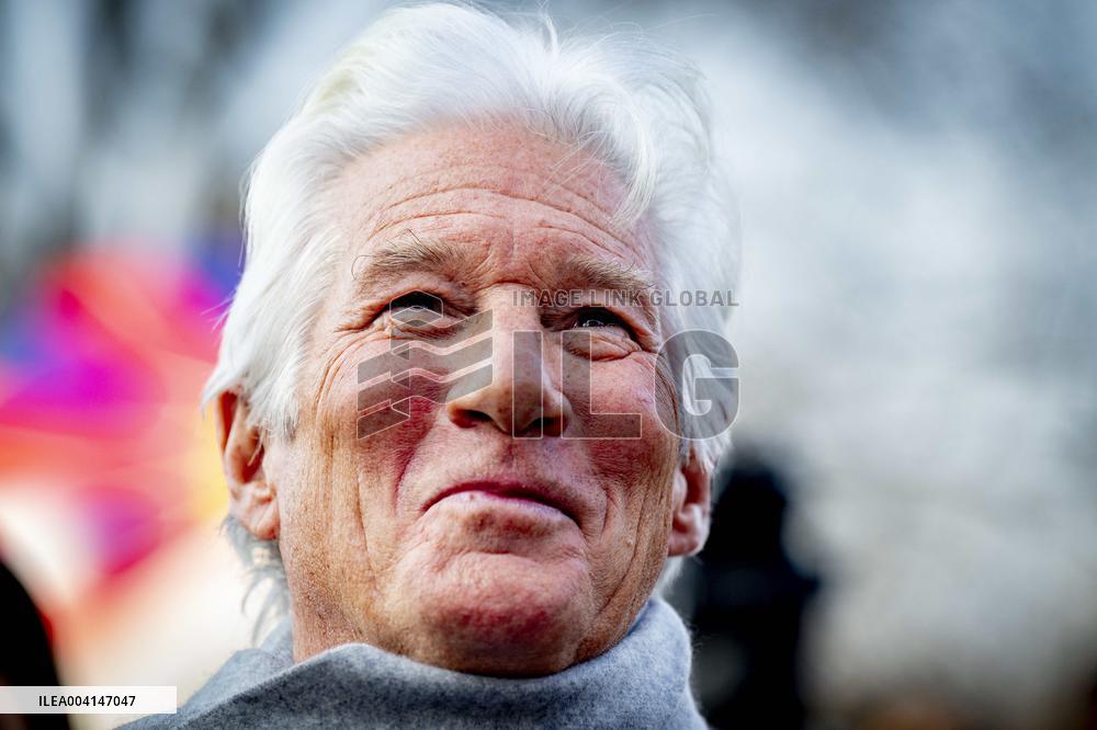 Richard Gere Joins Tibetans and Supporters In The Hague