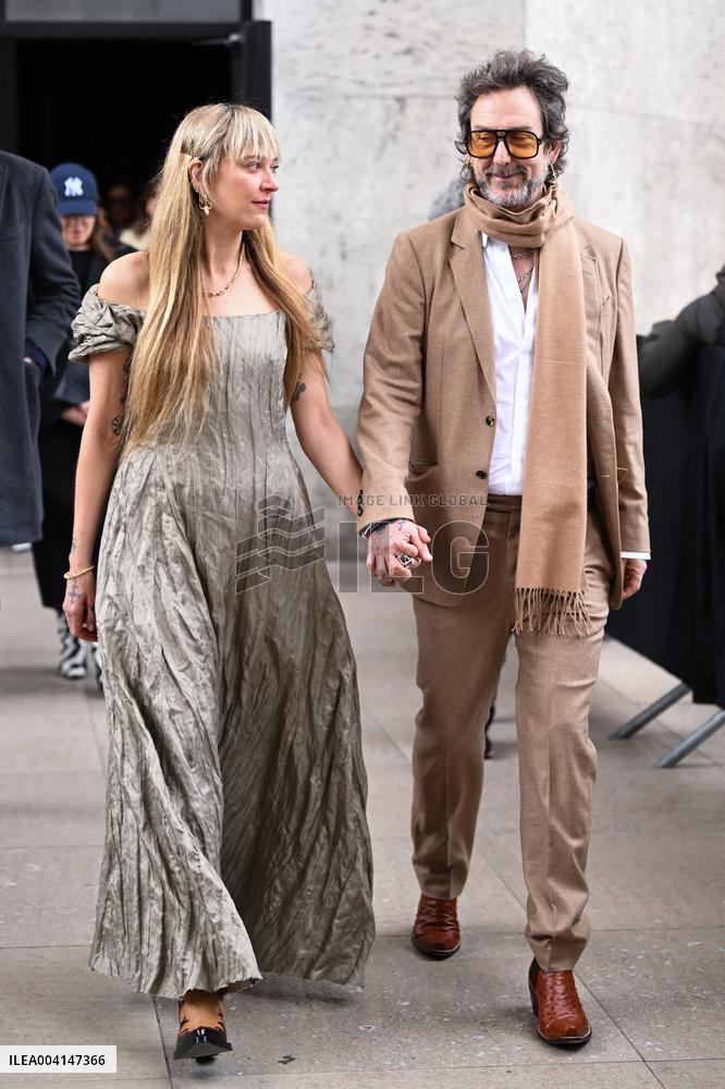 PFW Gabriela Hearst Arrivals