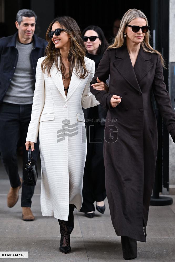 PFW Gabriela Hearst Arrivals