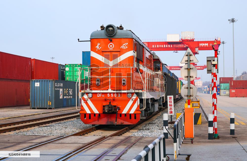 China Europe Freight Train