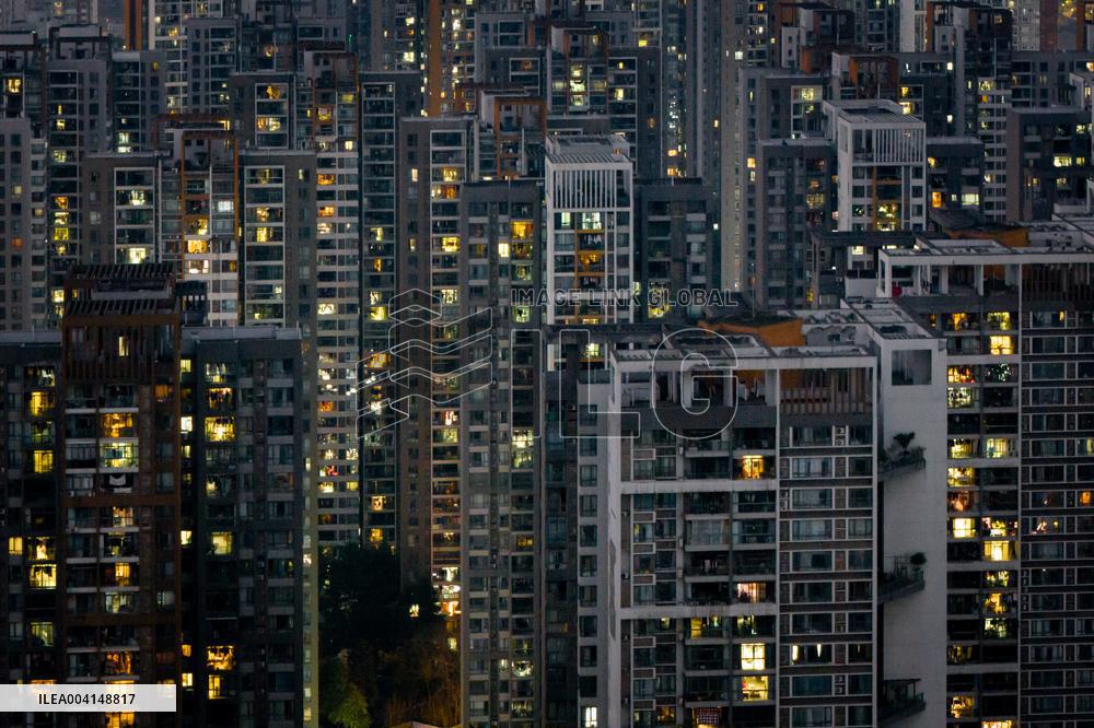 China Chongqing Skyscrapers