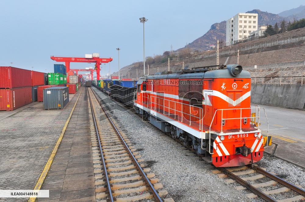 China Europe Freight Train