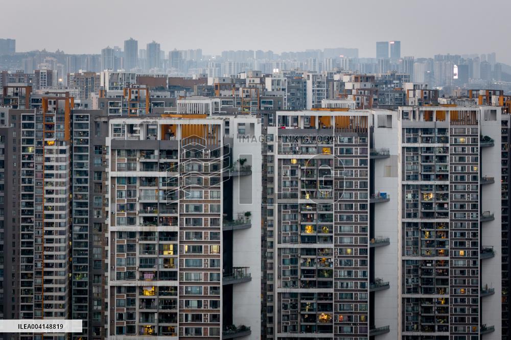 China Chongqing Skyscrapers