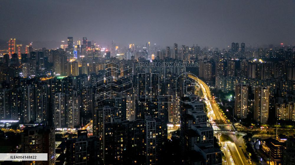 China Chongqing Skyscrapers
