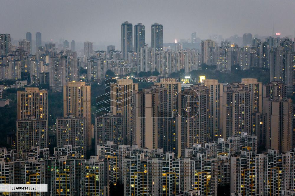 China Chongqing Skyscrapers