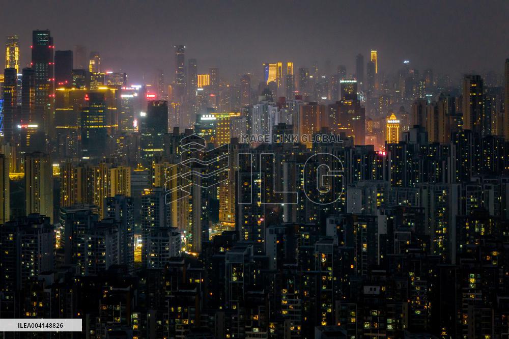 China Chongqing Skyscrapers