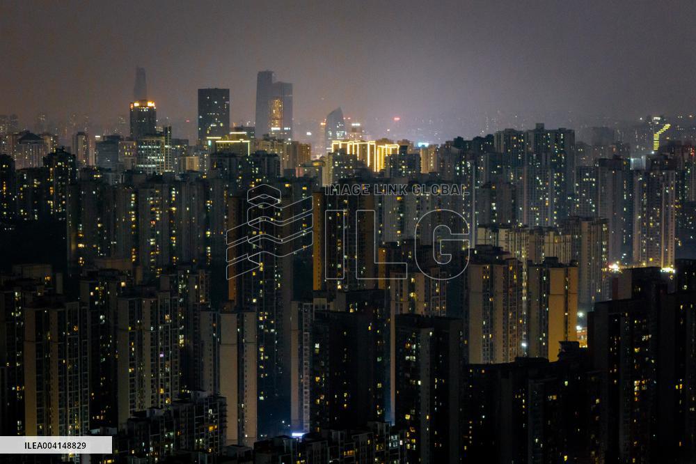 China Chongqing Skyscrapers
