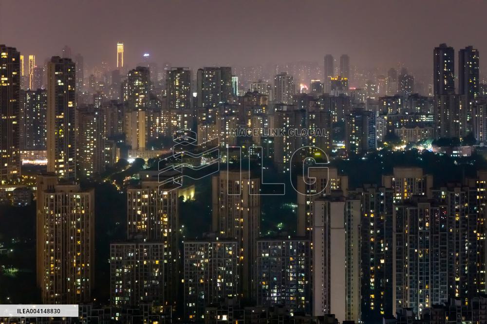 China Chongqing Skyscrapers