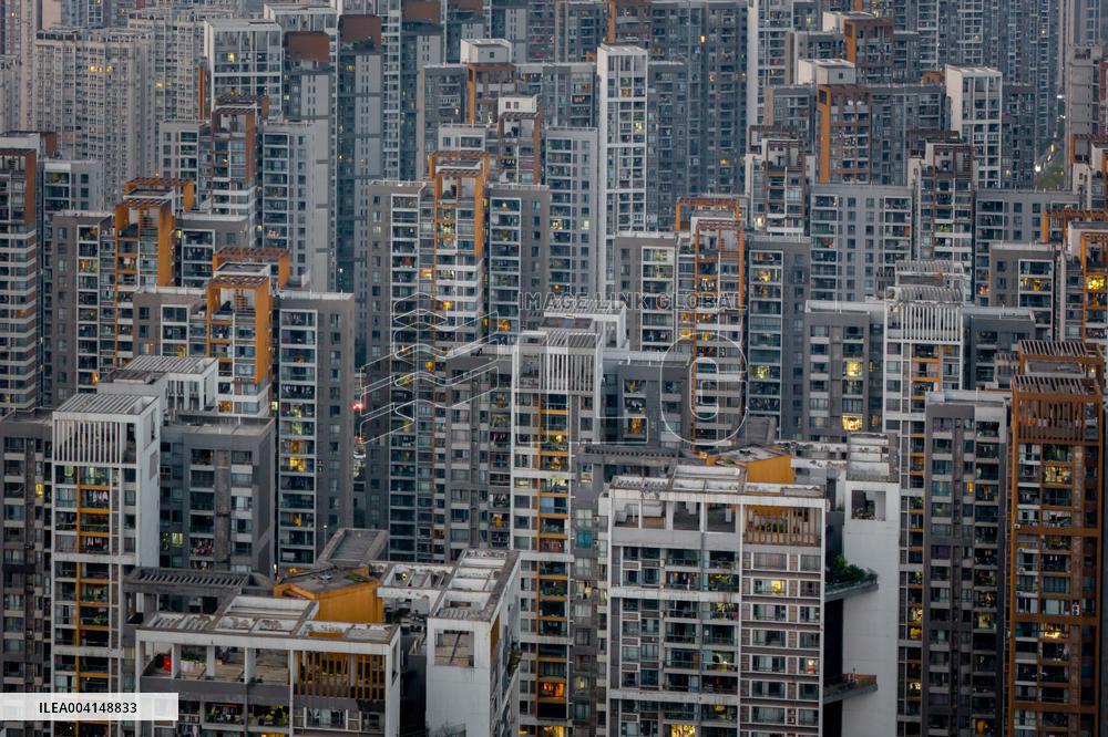 China Chongqing Skyscrapers