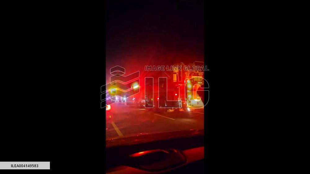 US: 13 Injured, School Bus Overturns on Garden State Parkway in New Jersey