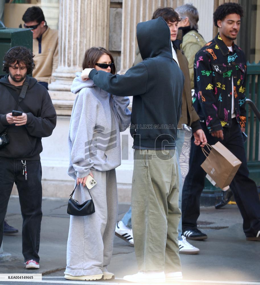 Leni Klum With Her Boyfriend Out - NYC