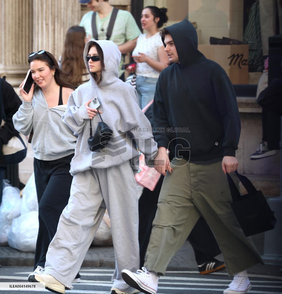 Leni Klum With Her Boyfriend Out - NYC