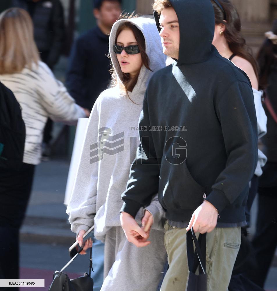 Leni Klum With Her Boyfriend Out - NYC