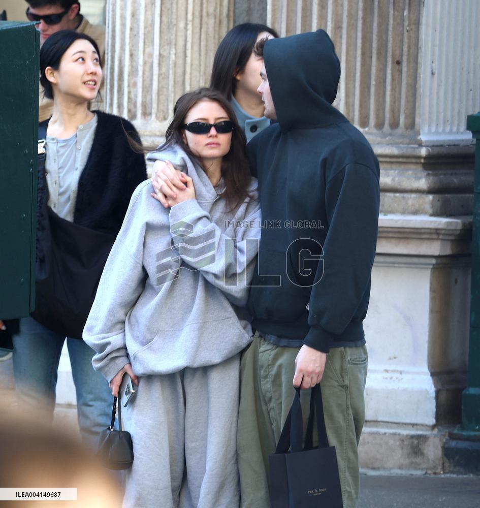 Leni Klum With Her Boyfriend Out - NYC