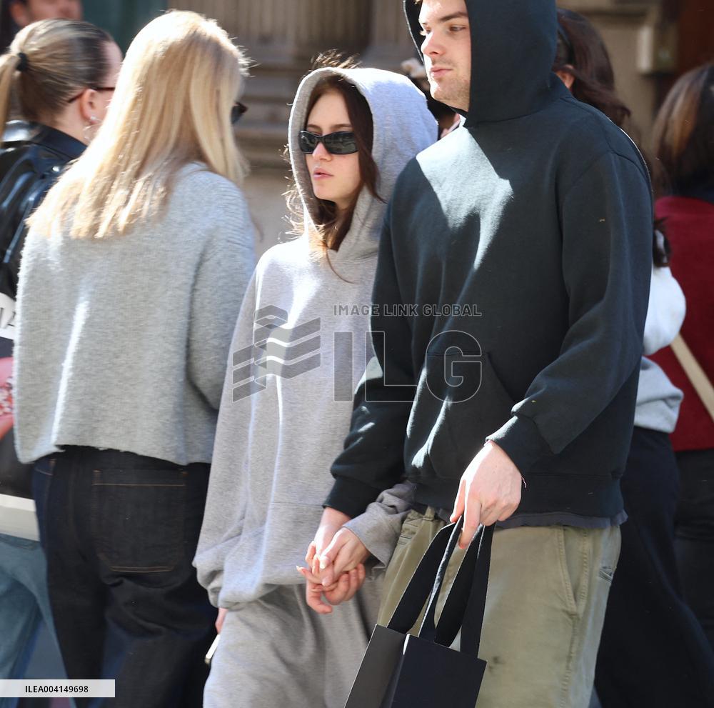 Leni Klum With Her Boyfriend Out - NYC