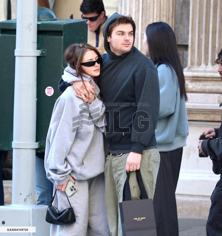 Leni Klum With Her Boyfriend Out - NYC