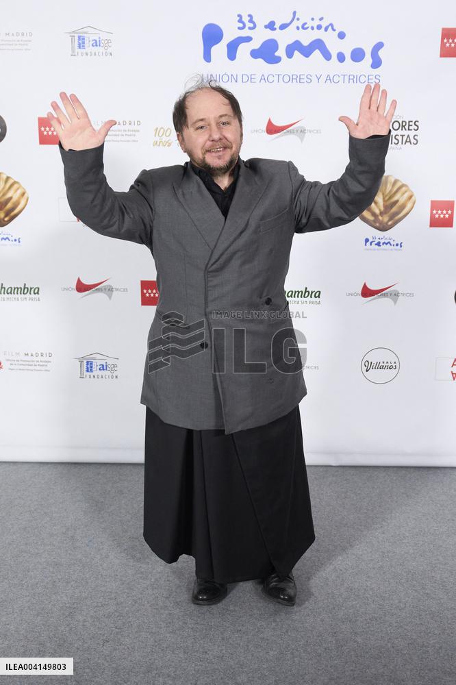 33rd Union de Actores Awards - Madrid