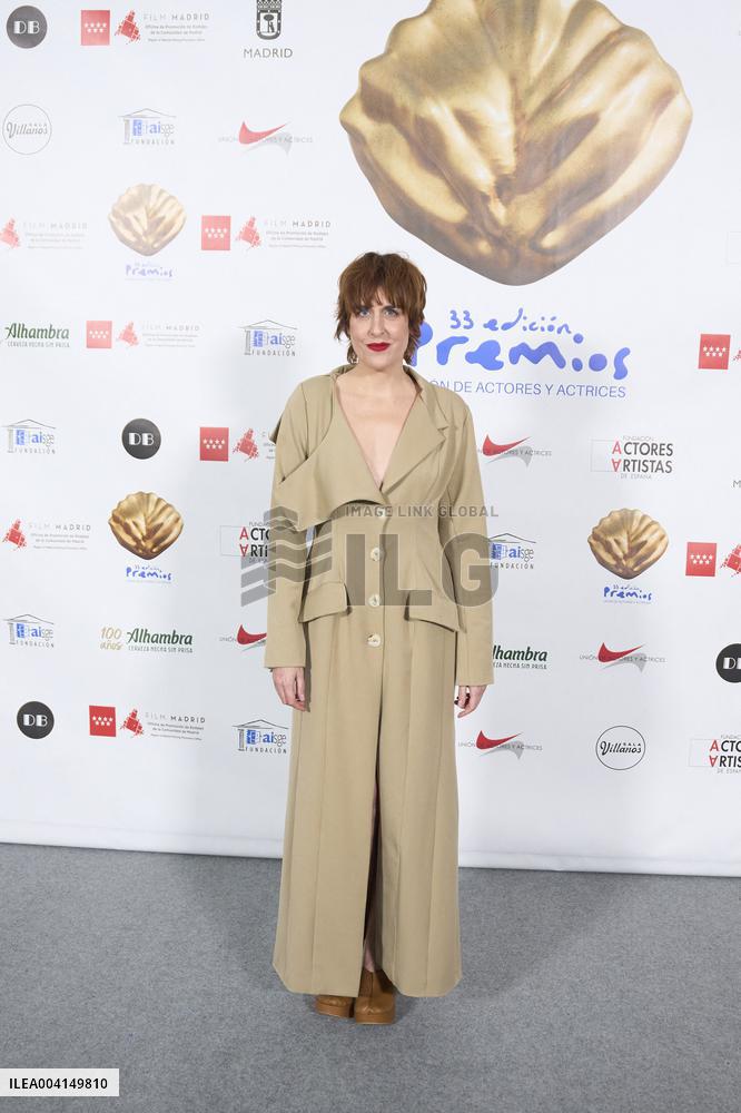 33rd Union de Actores Awards - Madrid