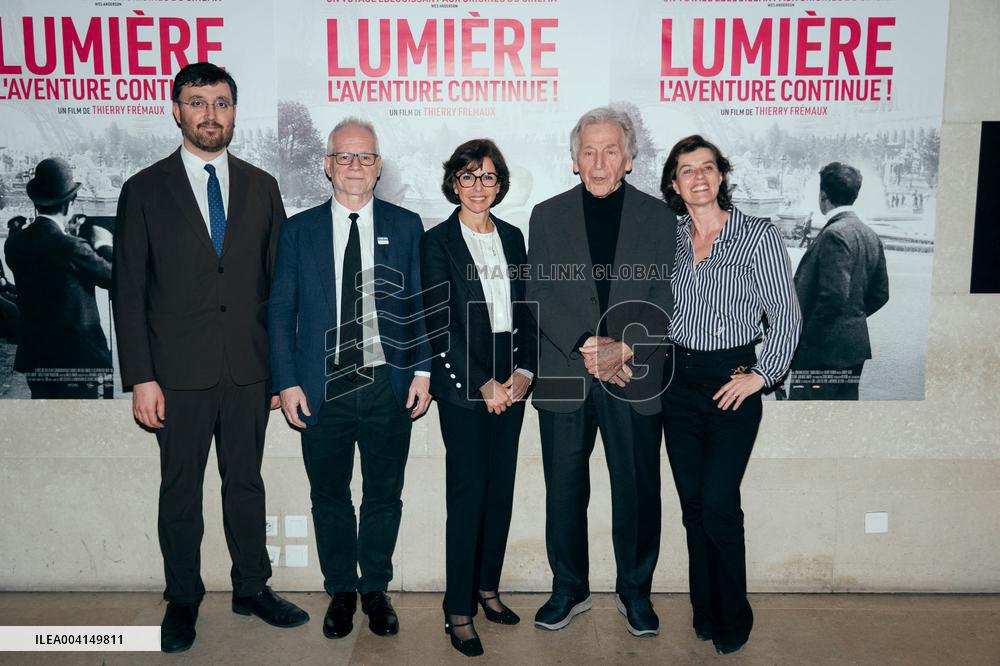 Celebration of the 130th anniversary of the birth of cinema - Paris