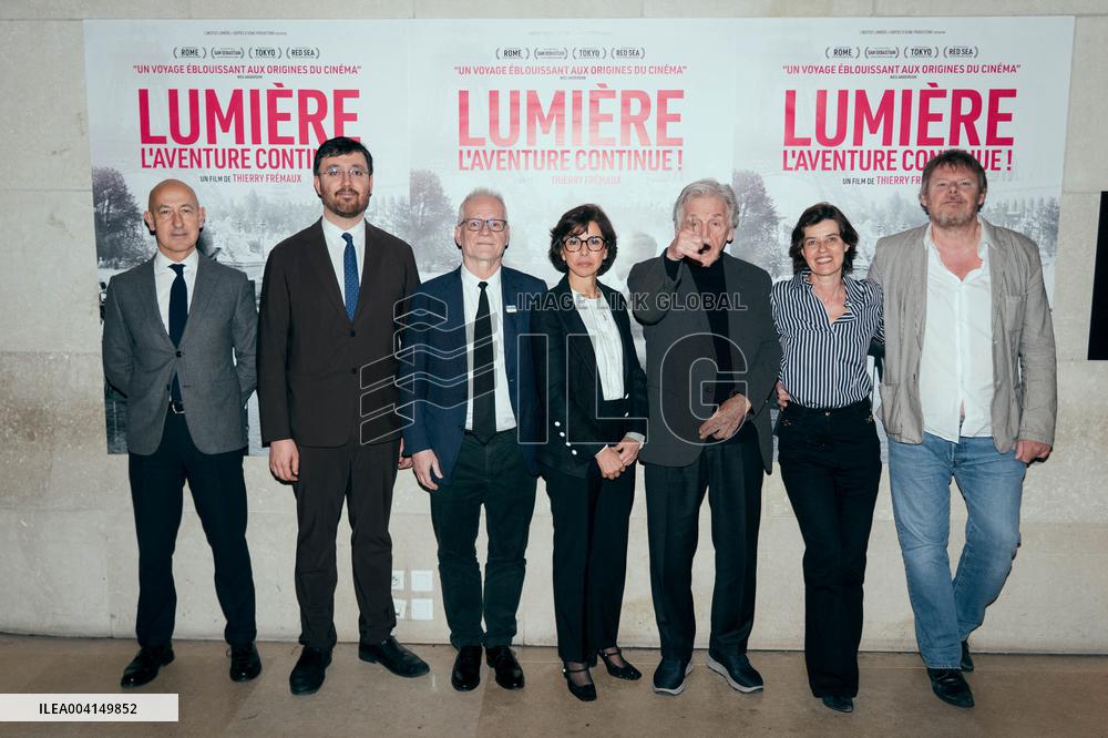 Celebration of the 130th anniversary of the birth of cinema - Paris