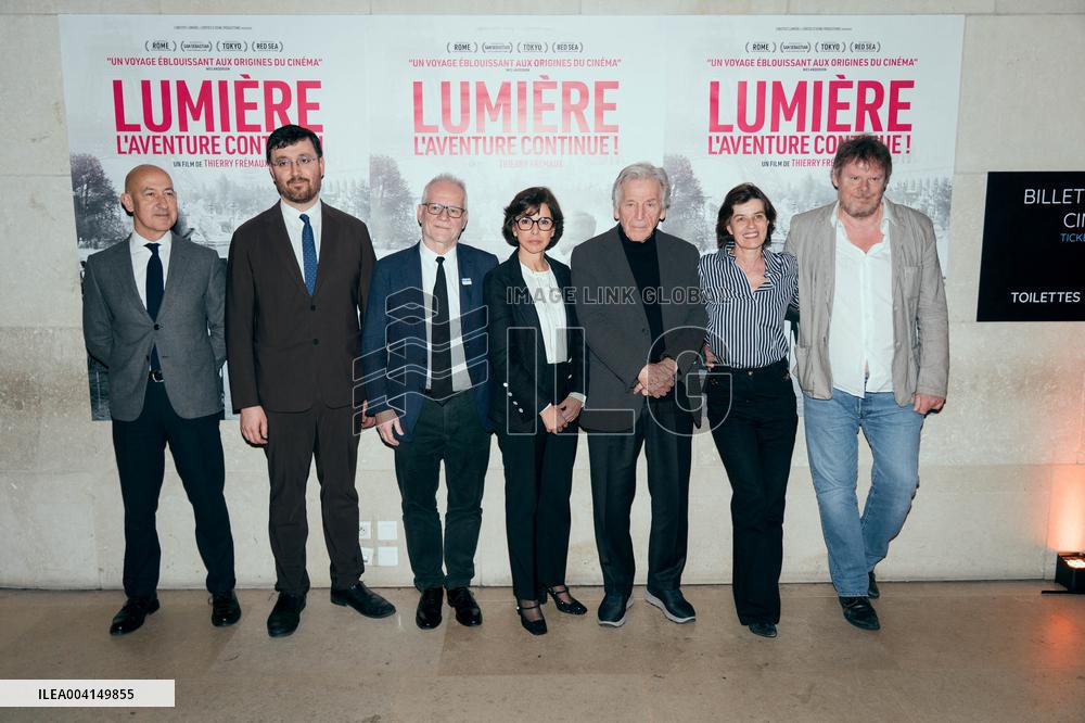 Celebration of the 130th anniversary of the birth of cinema - Paris