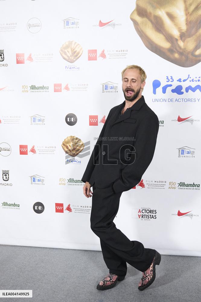 33rd Union de Actores Awards - Madrid