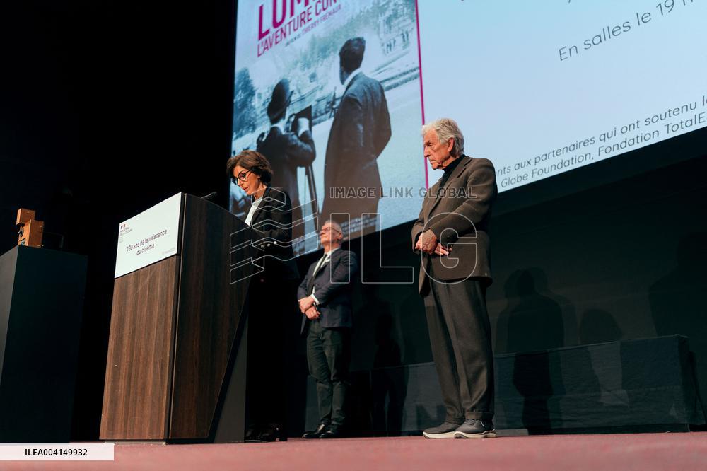 Celebration of the 130th anniversary of the birth of cinema - Paris