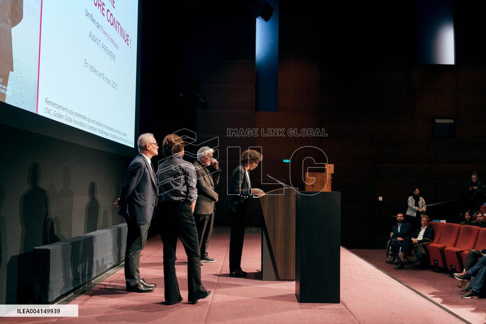 Celebration of the 130th anniversary of the birth of cinema - Paris