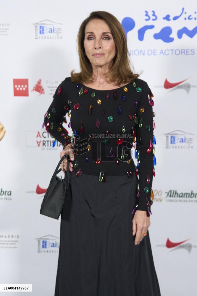 33rd Union de Actores Awards - Madrid