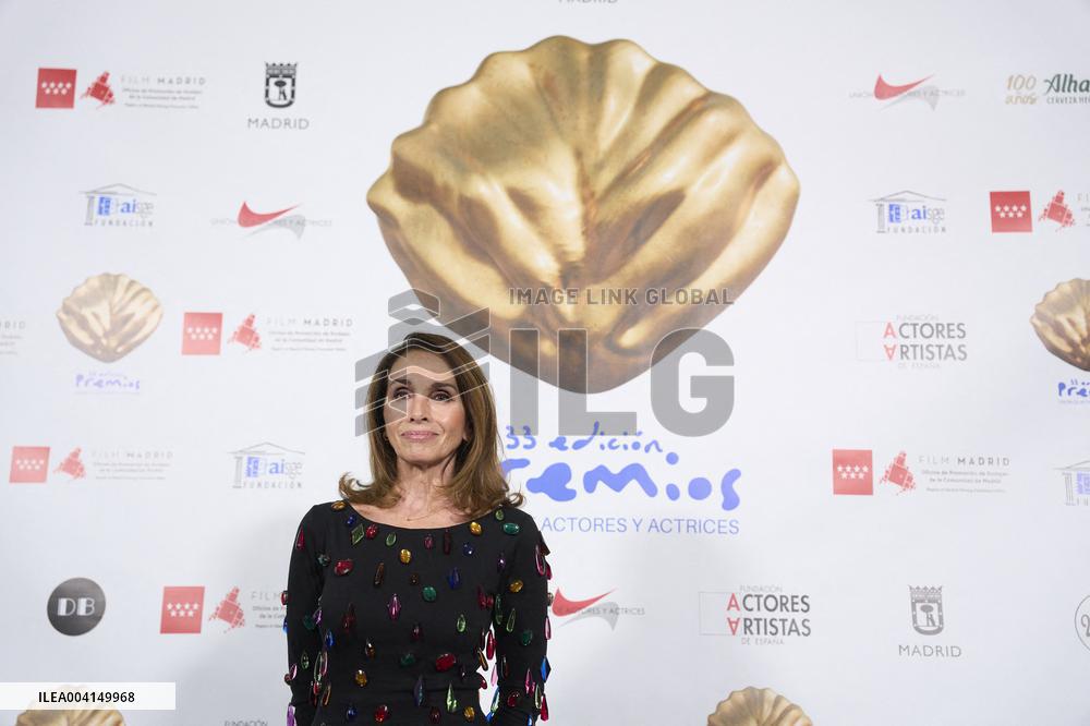 33rd Union de Actores Awards - Madrid