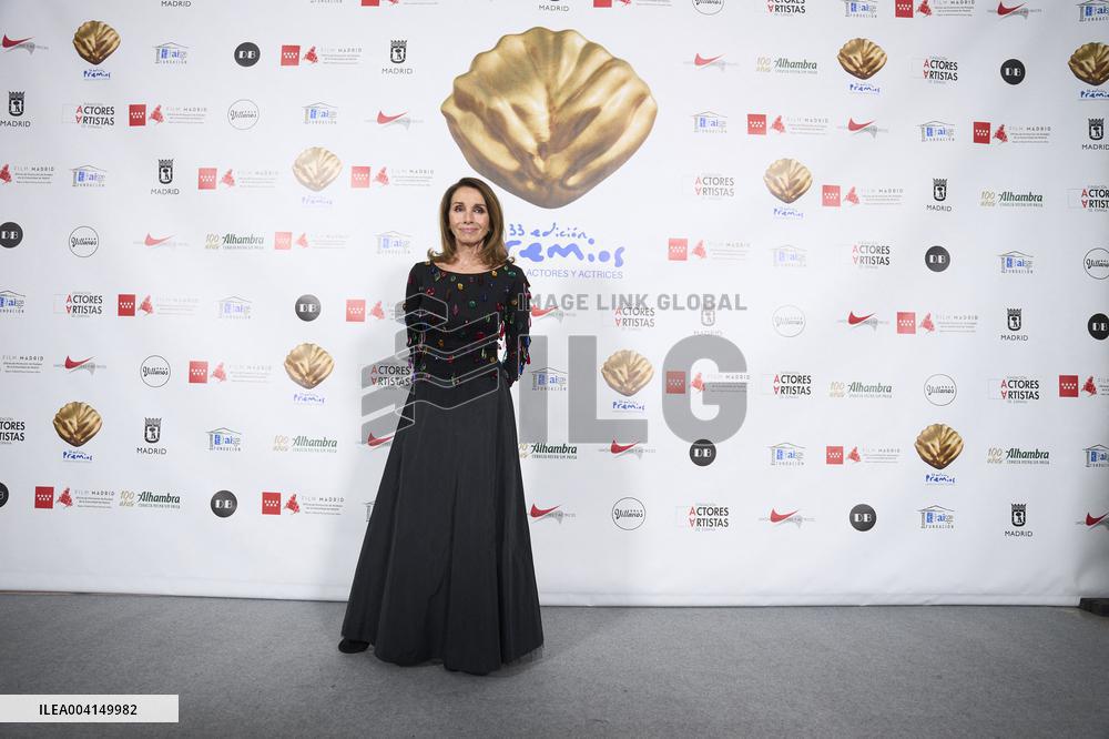 33rd Union de Actores Awards - Madrid