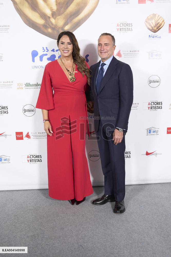 33rd Union de Actores Awards - Madrid