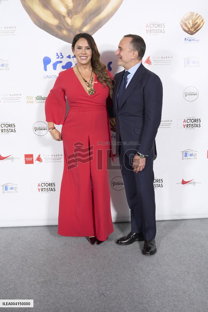 33rd Union de Actores Awards - Madrid