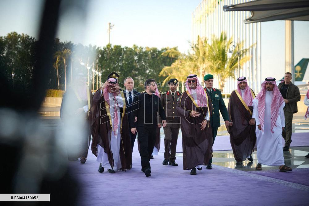 MBS Meets President Zelensky - Jeddah