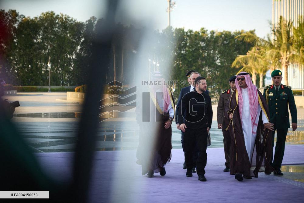 MBS Meets President Zelensky - Jeddah