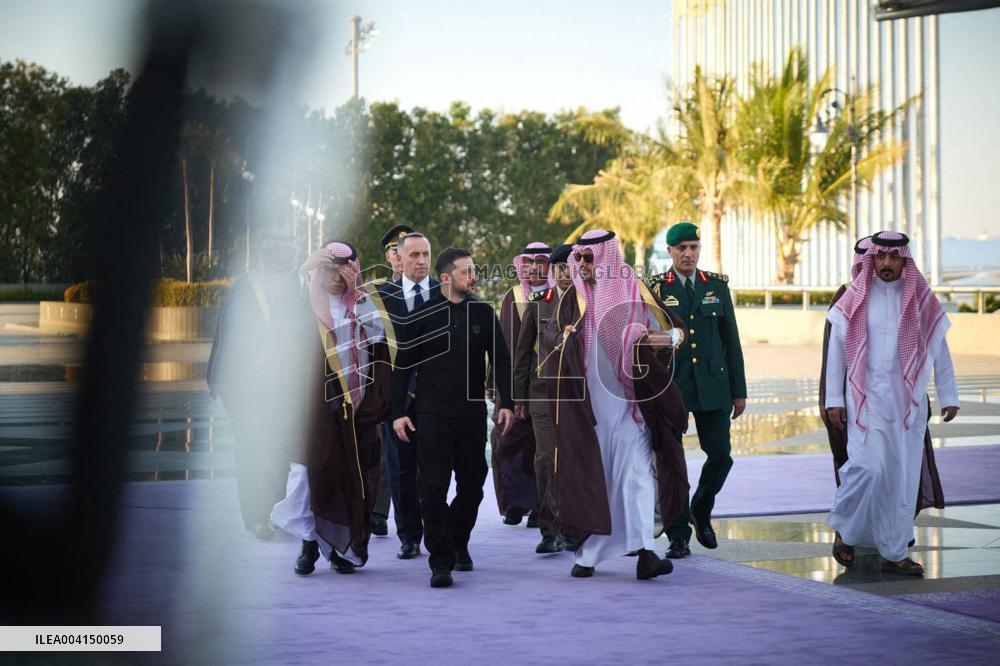 MBS Meets President Zelensky - Jeddah