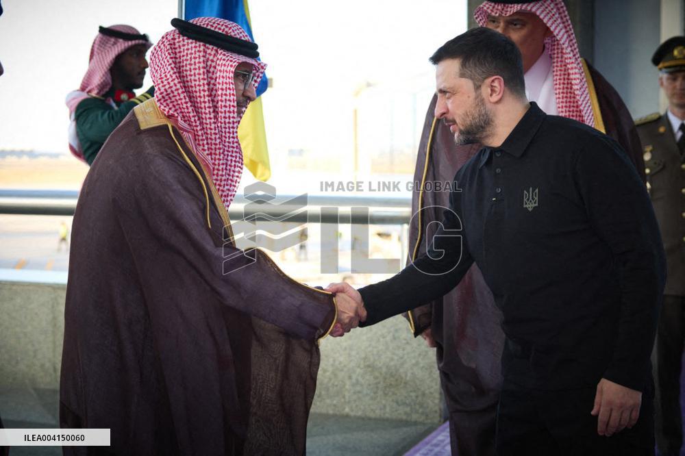MBS Meets President Zelensky - Jeddah