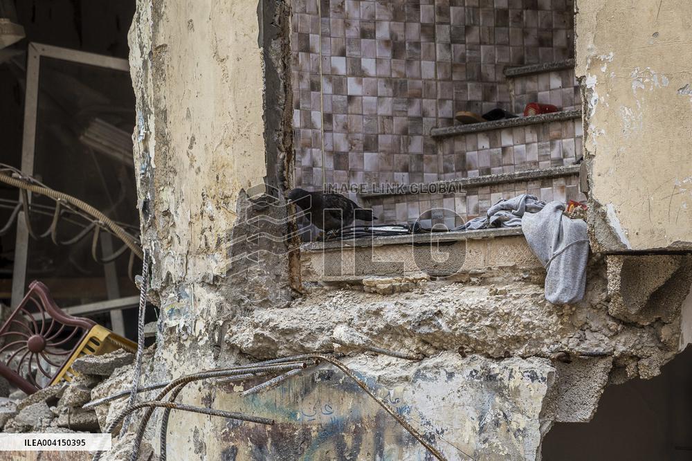 Destruction in The Jenin Refugee Camp - Palestine