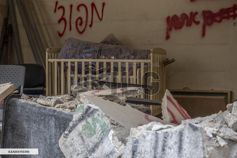 Destruction in The Jenin Refugee Camp - Palestine