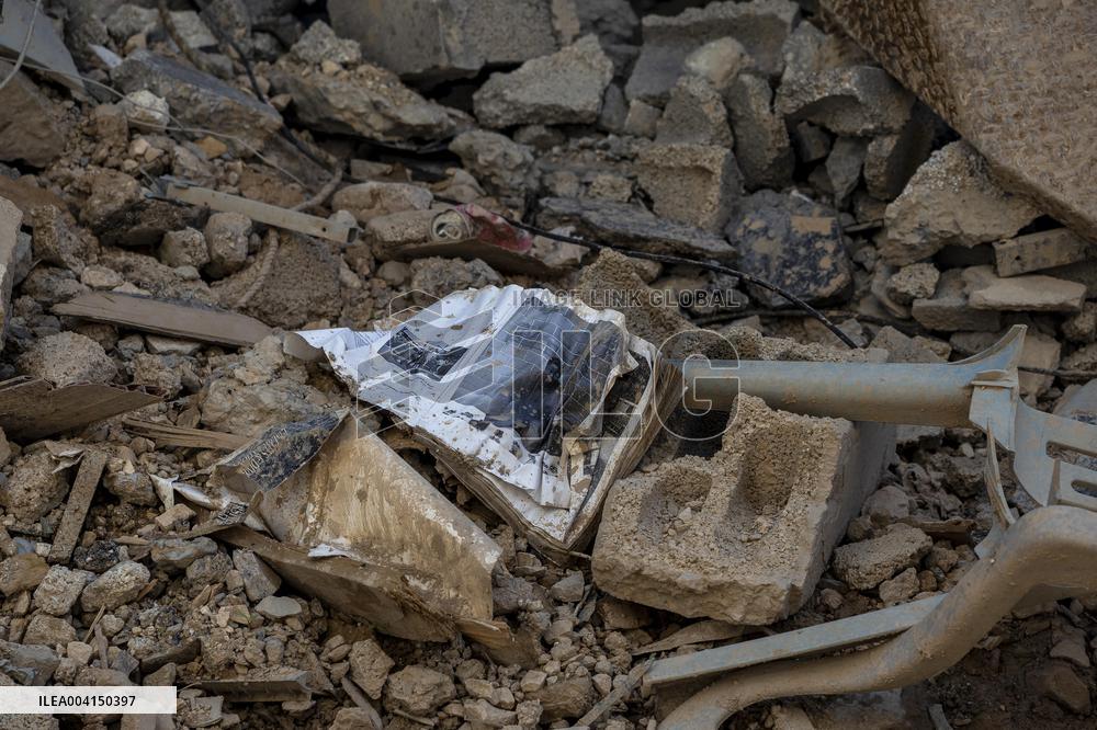 Destruction in The Jenin Refugee Camp - Palestine