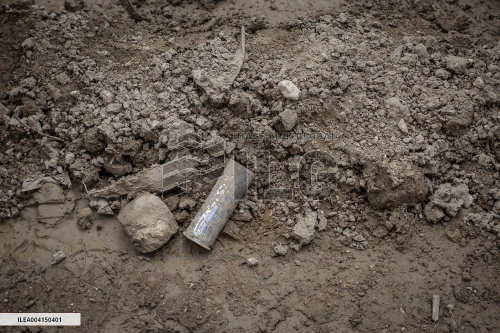 Destruction in The Jenin Refugee Camp - Palestine